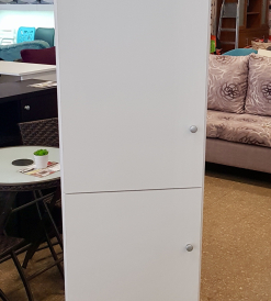 Módulo 2 puertas Melamina Blanca 0.40