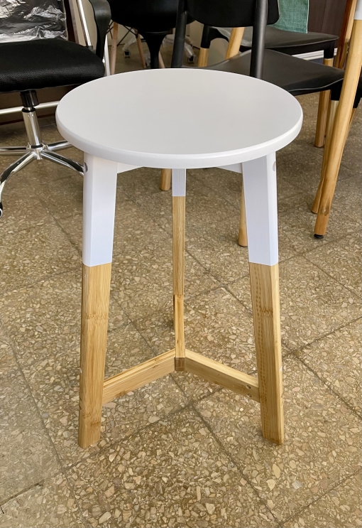 Banqueta Nórdica Blanca