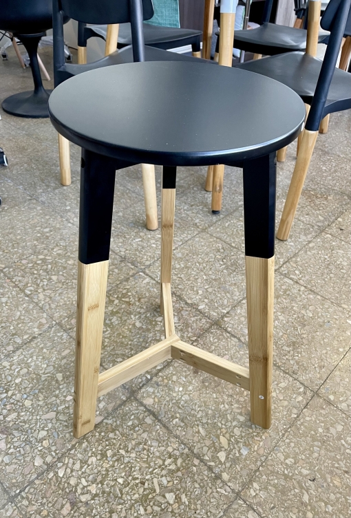 Banqueta Nórdica Negra