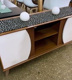 Rack Oregon Laqueado UV Off White/Roble 1.36