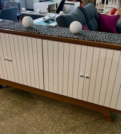 Bahiut Madison Laqueado UV Marfil/Roble 1.80