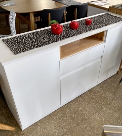 Bahiut Ambar Laqueado Blanco 1.60
