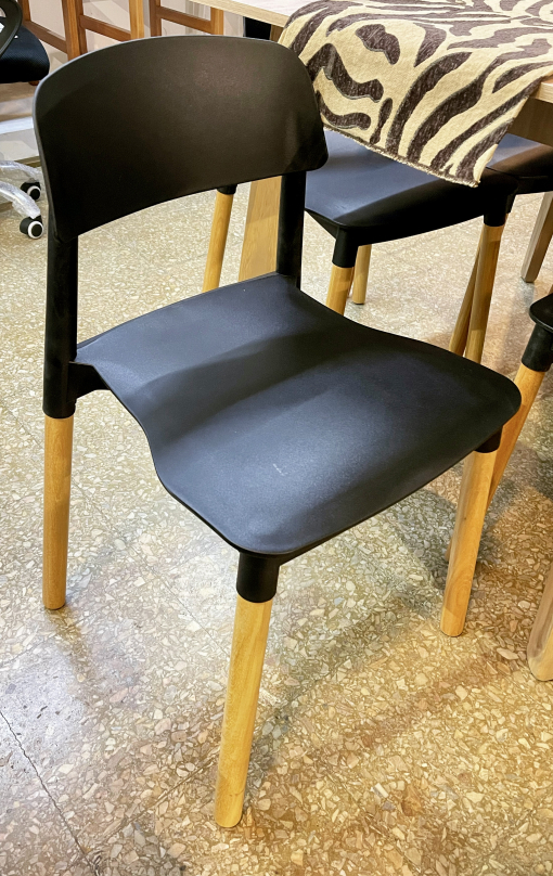Silla Milano Negra