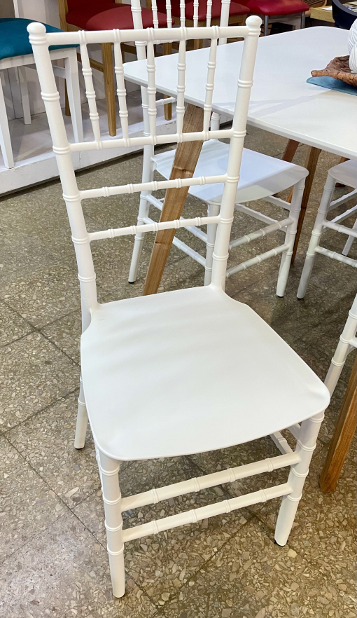 Silla Tiffany Blanca