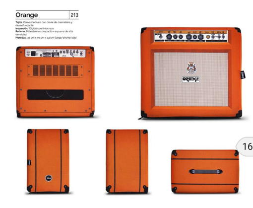 Puff Parlante Orange