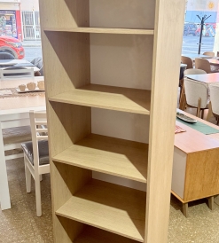 Biblioteca Melamina Roble Americano 0.60