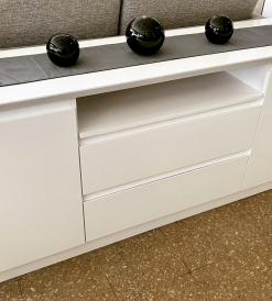 Rack Prisma Laqueado Blanco 1.50