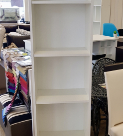 Biblioteca Melamina Blanca 0.40