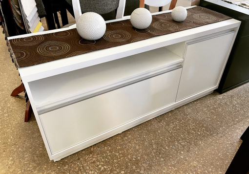 Rack Esenzia Melamina Blanco 1.40
