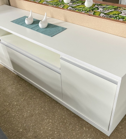 Rack Esenzia Melamina Blanca 1.85