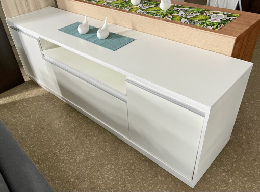 Rack Esenzia Melamina Blanca 1.85