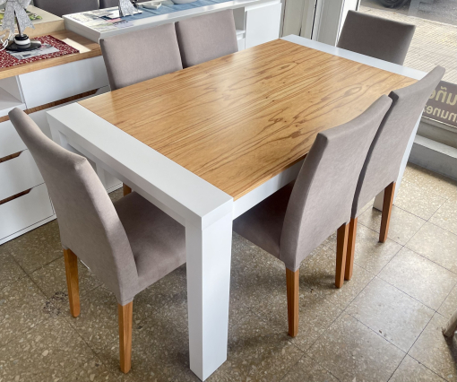 Mesa Itaca Combinada Paraíso/Blanco 1.60 x 0.90