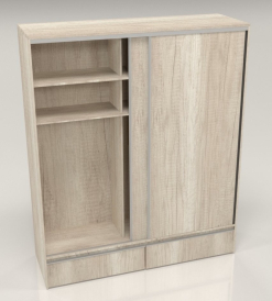 Placard Ibiza Melamina Helsinki sin Espejo