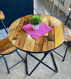 Juego Tu y Yo Simil Madera