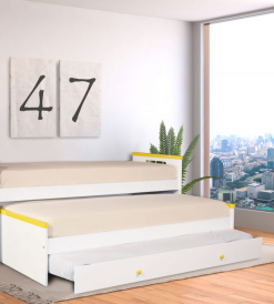 Bicama de 1 plaza Lamby con marinera