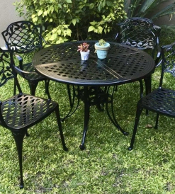 Juego Chateau Negro x 4