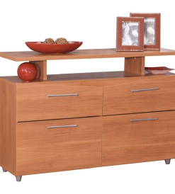 Bahiut Tatto con Cajones Melamina Cedro 1.28