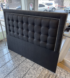 Respaldo Imperio con Tachas 1.60 x 1.20 en Stock