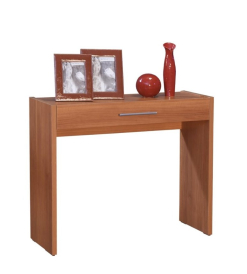 Mesa de Arrime Tatto con Cajón Melamina Cedro