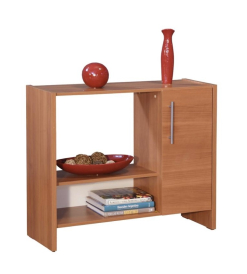 Mesa de Arrime Tatto con Puerta Melamina Cedro