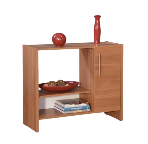 Mesa de Arrime Tatto con Puerta Melamina Cedro