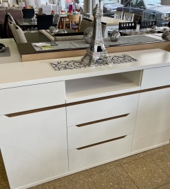 Bahiut Duna Laqueado Blanco 1.50