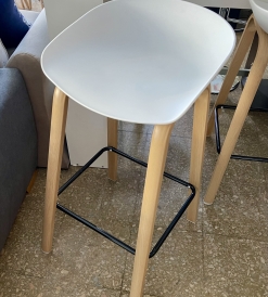 Banqueta Wave Blanca