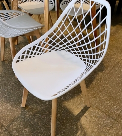 Silla Nova Tulip Blanca