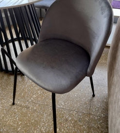 Silla Monaco Pana Gris