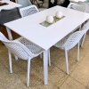 Mesa Milano Blanca 1.30 x 0.85