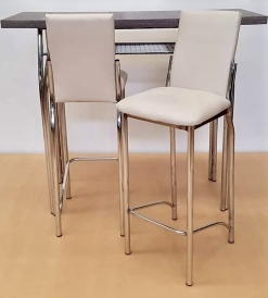 Banqueta 1090 Cromada