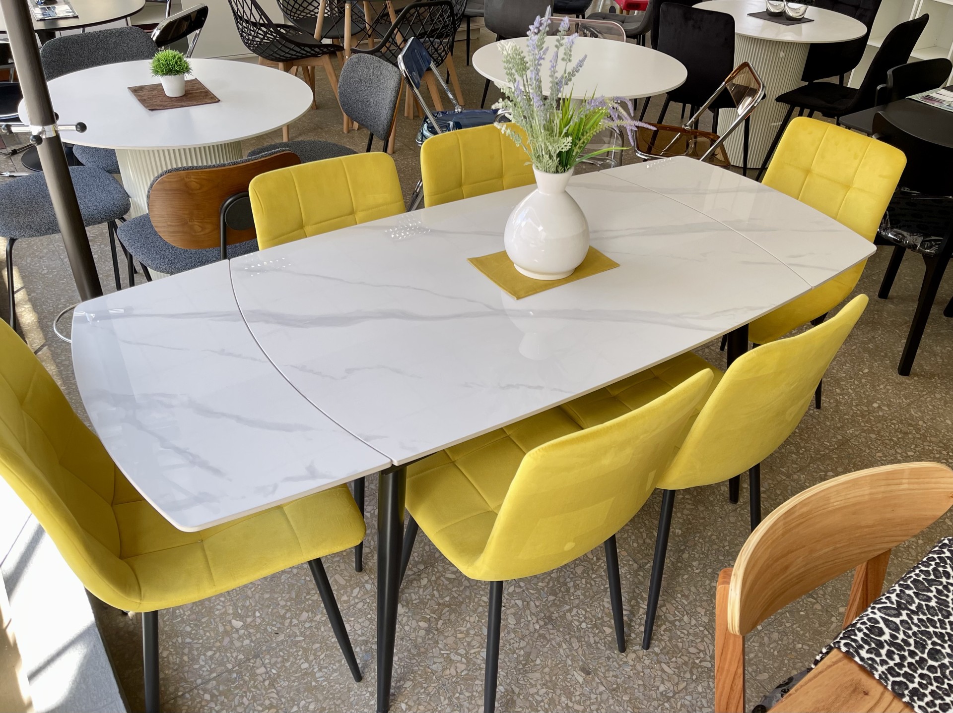 Mesa Extensible Neolith 1.20 x 0.80 a 1.50 a 1.80 - Imagen 3