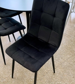 Silla Venecia Pana Negra