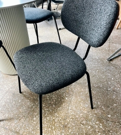 Silla Miller Boucle Gris
