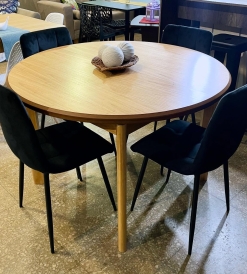 Mesa Extensible Redonda Paraíso 1.20 a 1.60