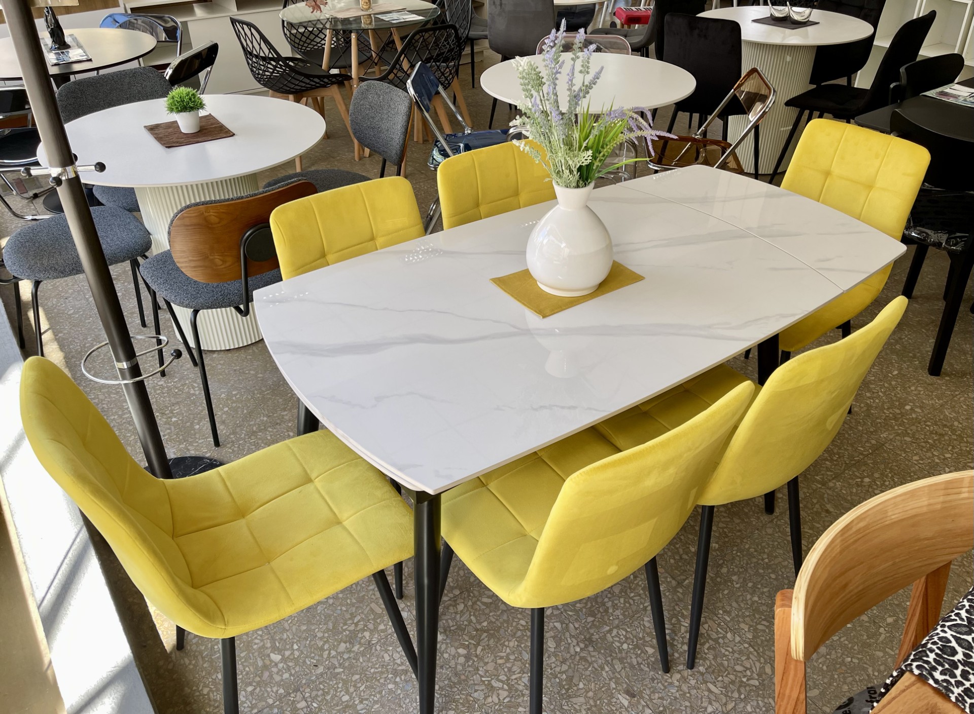 Mesa Extensible Neolith 1.20 x 0.80 a 1.50 a 1.80 - Imagen 2