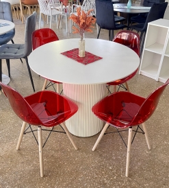 Mesa Circle Blanca 0.90 diam.