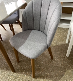 Silla Donatella Lino Gris