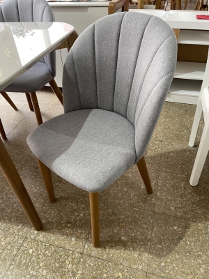 Silla Donatella Lino Gris