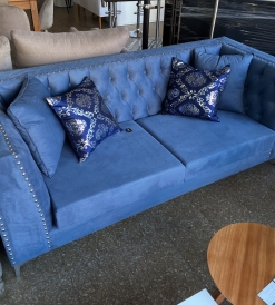 Sofá Capitoné Linz 3 Cuerpos