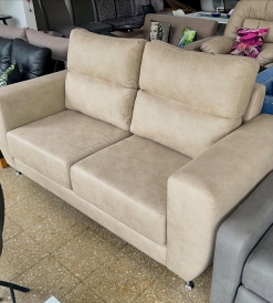 Sofá Portofino 2 Cuerpos Cuerotex Beige