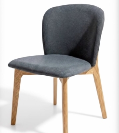 Silla Creta Corderoid Gris