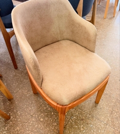 Silla Puntera Milan Cuerotex Sand
