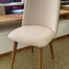 Silla Donatella Boucle Beige/Talampaya